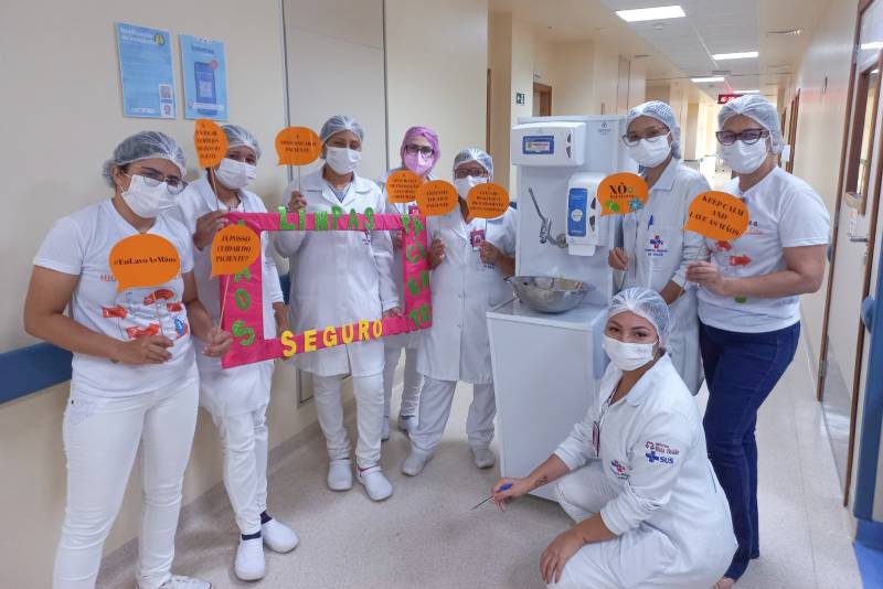 Hospital Regional do Tapajós realiza atividades sobre higienização das mãos Hospital Regional do Tapajós realiza atividades sobre higienização das mãos