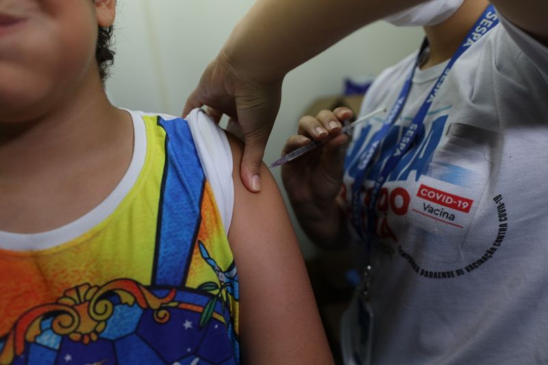 Pará recebe remessa de 50 mil doses de vacina Pfizer pediátrica Pará recebe remessa de 50 mil doses de vacina Pfizer pediátrica