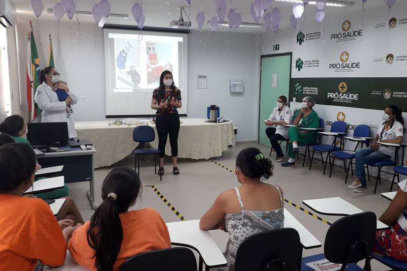 Regional de Marabá oferece suporte psicológico para mães de bebês da UTI Neonatal Regional de Marabá oferece suporte psicológico para mães de bebês da UTI Neonatal