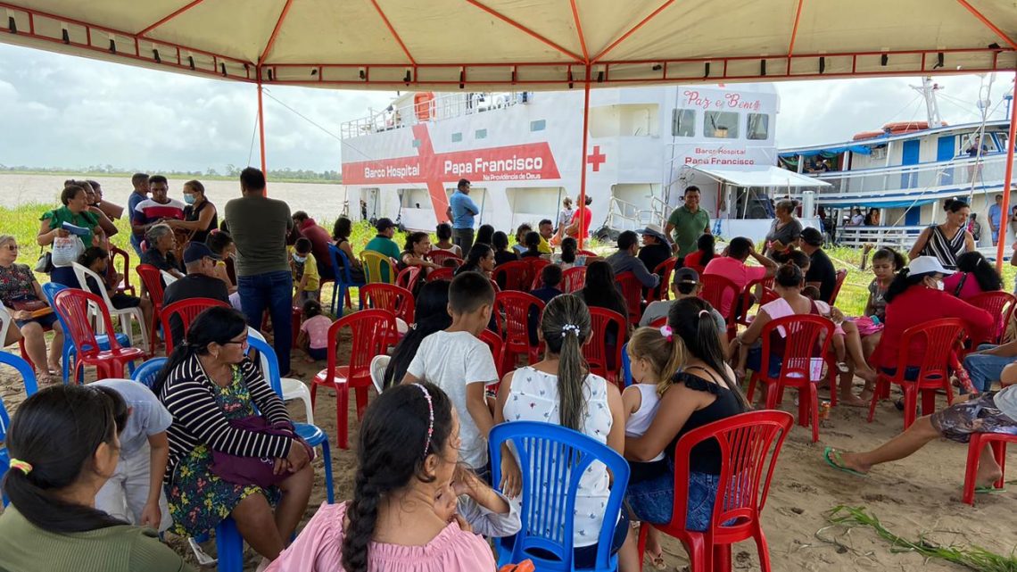 Barco Hospital Papa Francisco encerra 65ª expedição com mais de 4 mil atendimentos Barco Hospital Papa Francisco encerra 65ª expedição com mais de 4 mil atendimentos