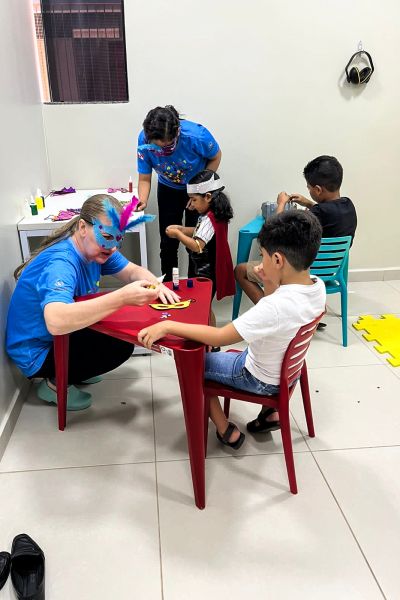 CarNatea na Poli Lago de Tucuruí promove interação social entre crianças e adolescentes CarNatea na Poli Lago de Tucuruí promove interação social entre crianças e adolescentes