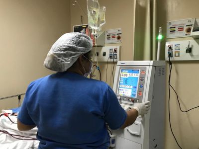 Hospital Geral de Tailândia (HGT) realiza a 100ª sessão de hemodiálise em pacientes Hospital Geral de Tailândia (HGT) realiza a 100ª sessão de hemodiálise em pacientes