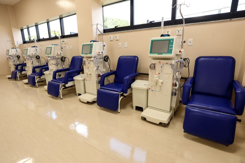 Novos centros de hemodiálise garantem atendimento de renais crônicos em diferentes regiões do Pará Novos centros de hemodiálise garantem atendimento de renais crônicos em diferentes regiões do Pará