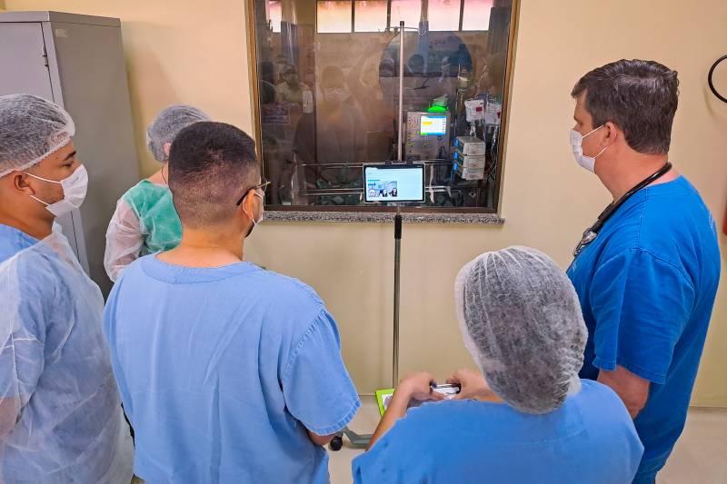 Plataforma telerounds é implantada na UTI do Hospital Regional do Marajó Plataforma telerounds é implantada na UTI do Hospital Regional do Marajó