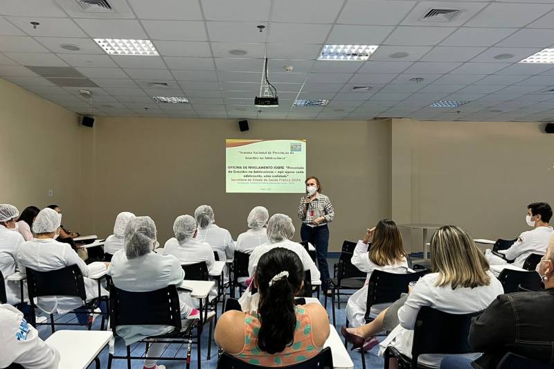 Hospital Abelardo Santos orienta quanto à prevenção da gravidez na adolescência Hospital Abelardo Santos orienta quanto à prevenção da gravidez na adolescência