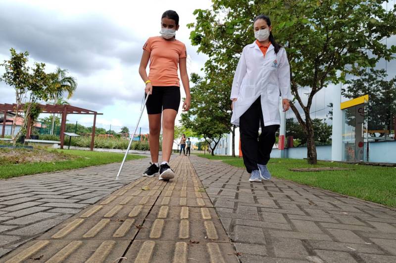 Treino com equipamentos garante independência aos deficientes visuais reabilitandos do CIIR Treino com equipamentos garante independência aos deficientes visuais reabilitandos do CIIR