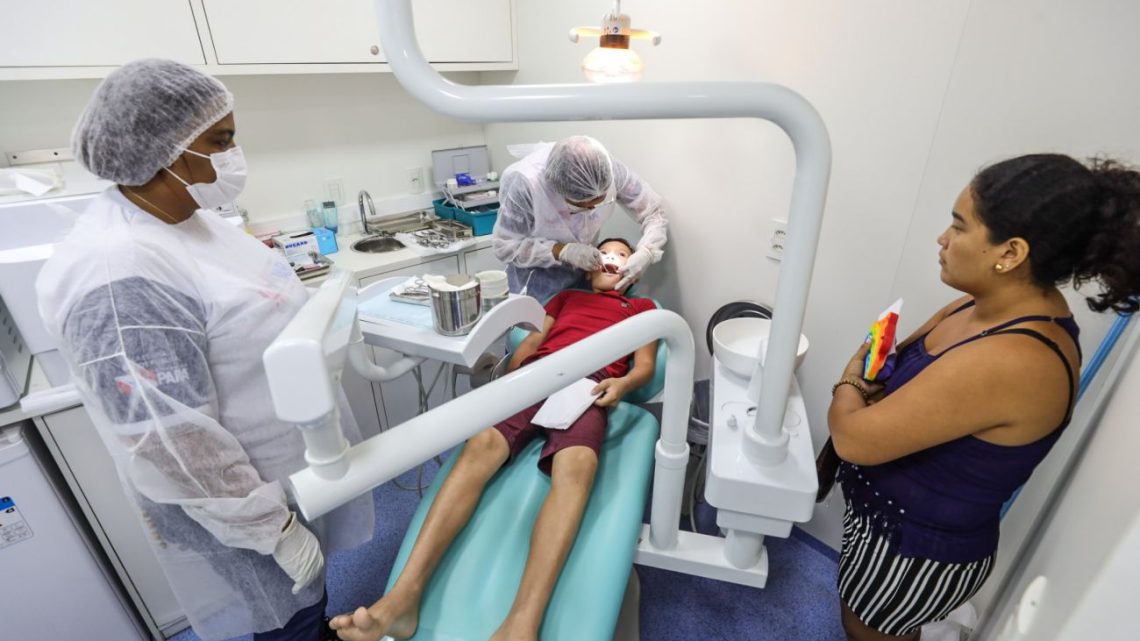 Sespa destaca alcance das ações no Dia Mundial de Saúde Bucal Sespa destaca alcance das ações no Dia Mundial de Saúde Bucal
