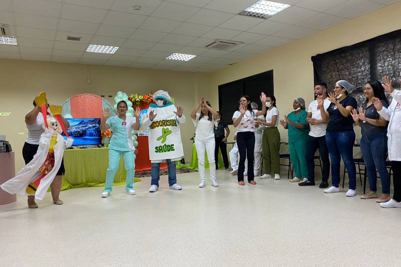 HRT promove projeto para disseminar a cultura de higiene das mãos e garantir a segurança do paciente HRT promove projeto para disseminar a cultura de higiene das mãos e garantir a segurança do paciente