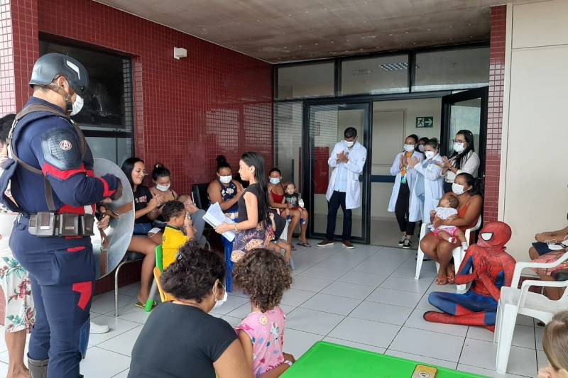 No Dia Mundial da Infância, Abelardo Santos assegura os direitos das crianças na unidade No Dia Mundial da Infância, Abelardo Santos assegura os direitos das crianças na unidade