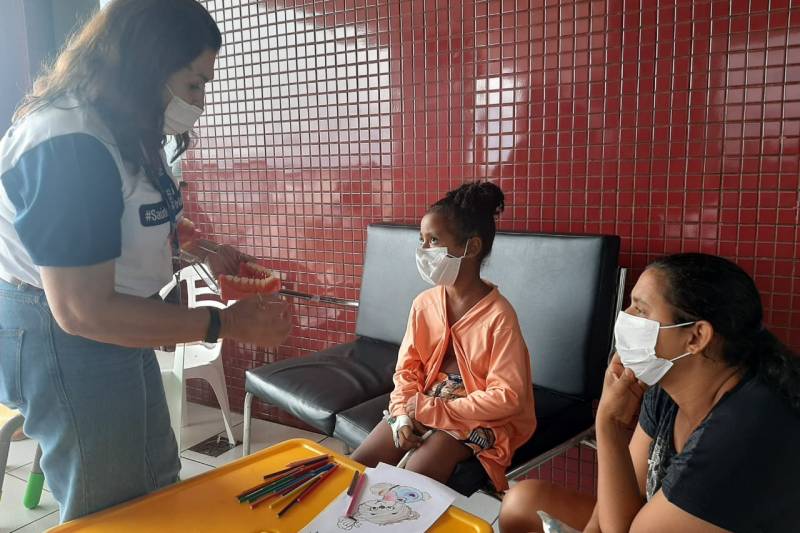 No Dia Mundial da Saúde Bucal, Hospital Abelardo Santos alerta para os cuidados com a higiene oral de crianças No Dia Mundial da Saúde Bucal, Hospital Abelardo Santos alerta para os cuidados com a higiene oral de crianças