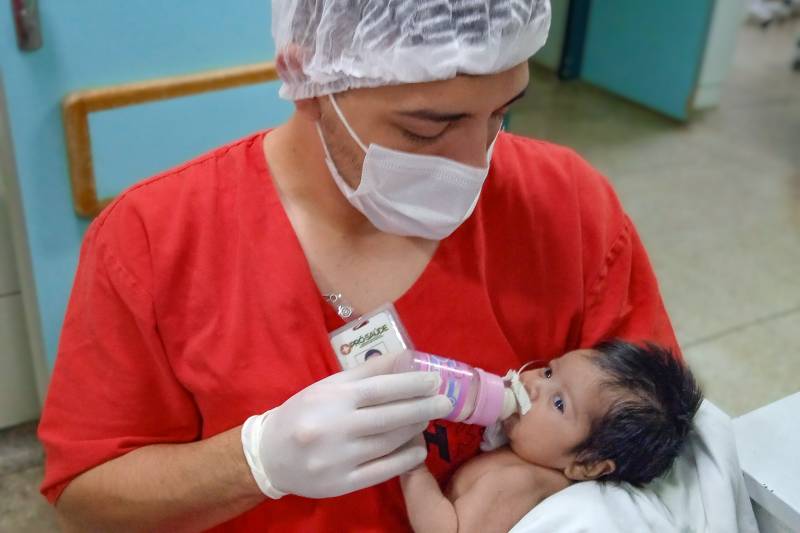 No Regional do Sudeste do Pará, lactário auxilia na nutrição e recuperação de bebês No Regional do Sudeste do Pará, lactário auxilia na nutrição e recuperação de bebês