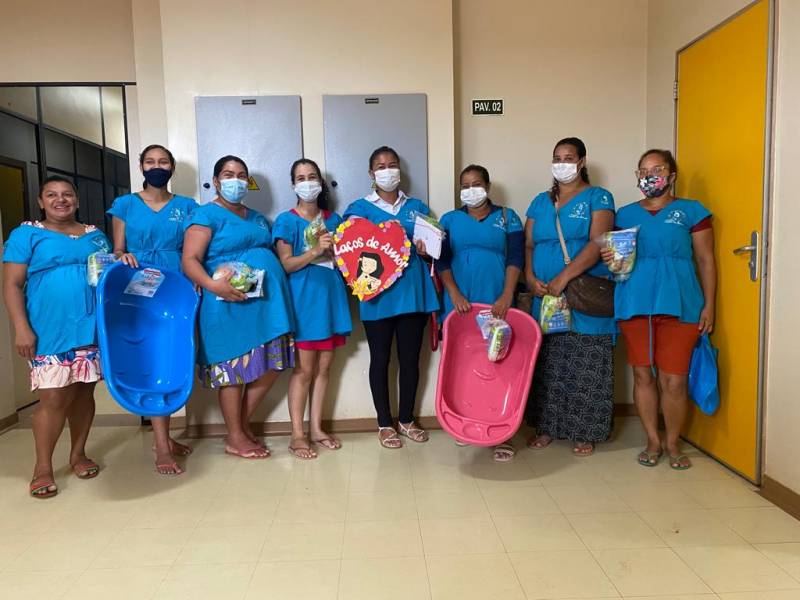 HGT promove nova edição do ‘Laços de Amor’ para gestantes assistidas na unidade HGT promove nova edição do ‘Laços de Amor’ para gestantes assistidas na unidade