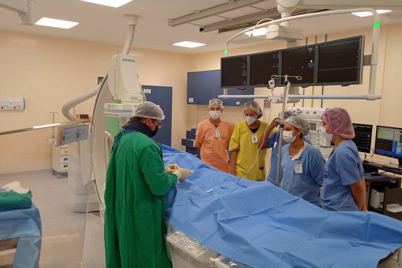 Centro de Hemodinâmica do Hospital Regional do Sudeste ultrapassa 800 procedimentos Centro de Hemodinâmica do Hospital Regional do Sudeste ultrapassa 800 procedimentos