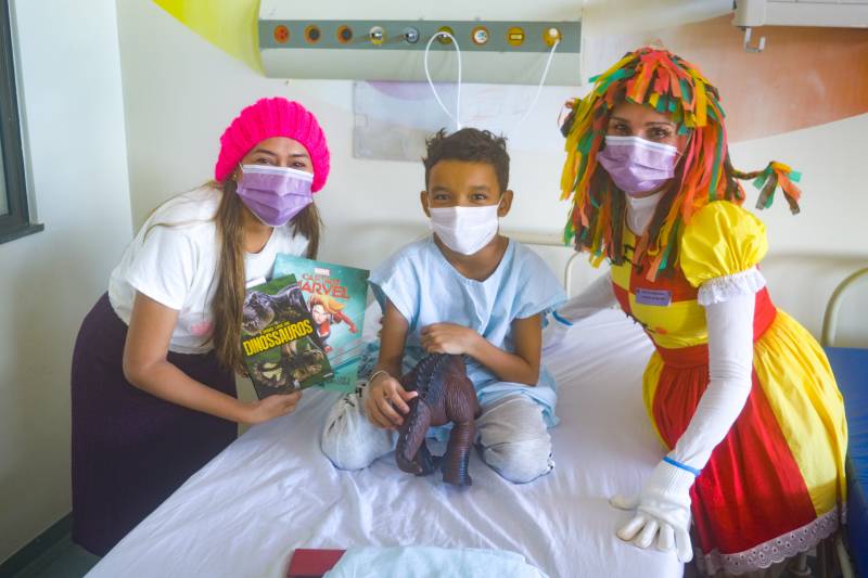 Hospital Regional de Santarém promove contação de histórias para crianças Hospital Regional de Santarém promove contação de histórias para crianças