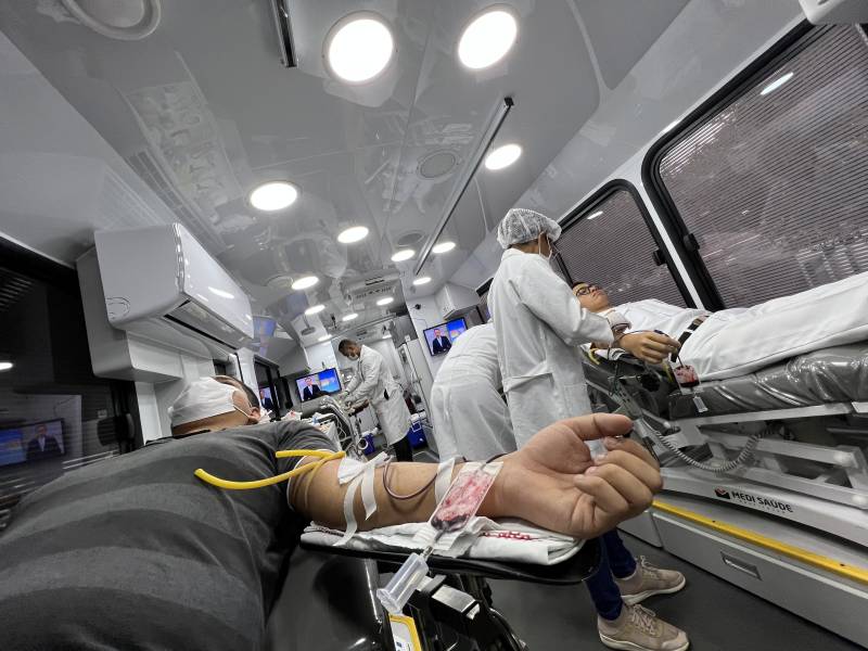 Oncológico Infantil arrecada mais de 200 bolsas em campanha de doação de sangue Oncológico Infantil arrecada mais de 200 bolsas em campanha de doação de sangue