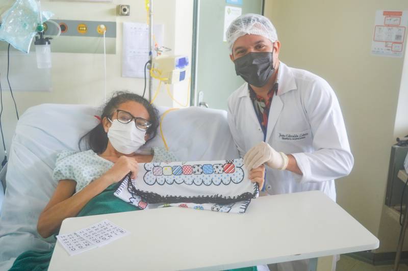 Regional do Baixo Amazonas promove atividades de lazer para pacientes oncológicos Regional do Baixo Amazonas promove atividades de lazer para pacientes oncológicos