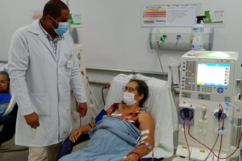 Centro de Hemodiálise do Regional de Marabá alcança 5 mil sessões de diálise Centro de Hemodiálise do Regional de Marabá alcança 5 mil sessões de diálise