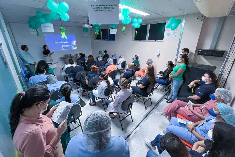 Oncológico Infantil promove evento sobre saúde e segurança do trabalhador Oncológico Infantil promove evento sobre saúde e segurança do trabalhador