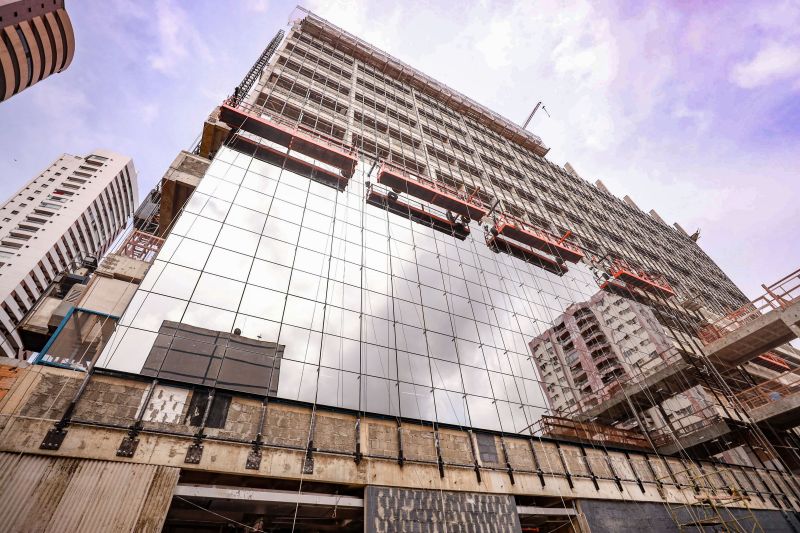 Hospital Público da Mulher já está com quase 80% das obras concluídas Hospital Público da Mulher já está com quase 80% das obras concluídas