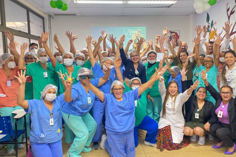 Hospital Metropolitano homenageia profissionais de Enfermagem Hospital Metropolitano homenageia profissionais de Enfermagem