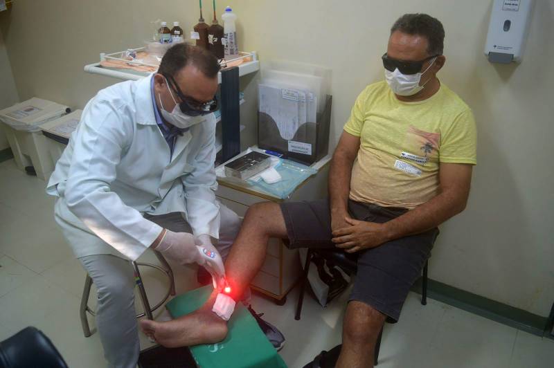 Hospital do Baixo Amazonas oferta novos tratamentos de lesões para pacientes Hospital do Baixo Amazonas oferta novos tratamentos de lesões para pacientes