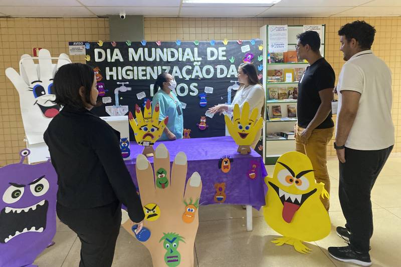 Hospital Metropolitano enfatiza importância da correta higiene das mãos Hospital Metropolitano enfatiza importância da correta higiene das mãos