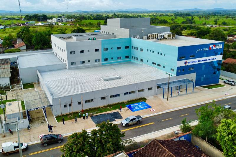 Estado entrega Hospital Regional da PA-279 para benefício de 15 municípios do Araguaia Estado entrega Hospital Regional da PA-279 para benefício de 15 municípios do Araguaia