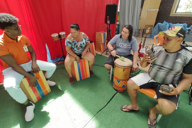 CIIR promove música em reabilitação para Pessoas com Deficiência CIIR promove música em reabilitação para Pessoas com Deficiência