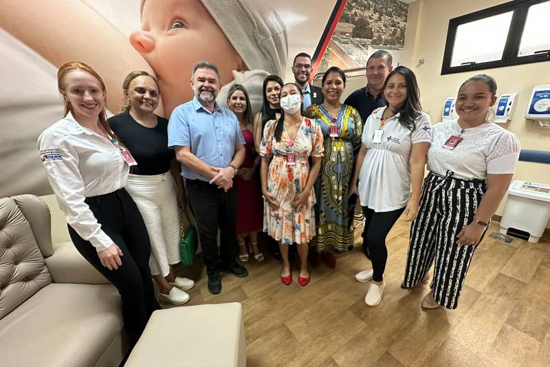 Em Itaituba, Hospital Regional do Tapajós ganha sala de apoio para amamentação Em Itaituba, Hospital Regional do Tapajós ganha sala de apoio para amamentação