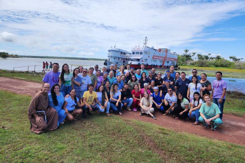 Barco Hospital Papa Francisco realiza mais de 3,8 mil atendimentos em Monte Alegre Barco Hospital Papa Francisco realiza mais de 3,8 mil atendimentos em Monte Alegre