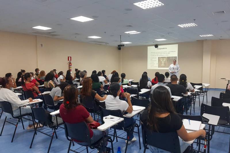 Hospital Abelardo Santos forma segunda turma do curso de cuidador de idosos Hospital Abelardo Santos forma segunda turma do curso de cuidador de idosos