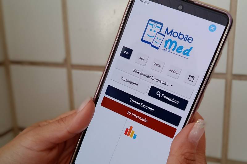 Pacientes do Regional de Marabá têm resultados de exames pela internet no celular Pacientes do Regional de Marabá têm resultados de exames pela internet no celular