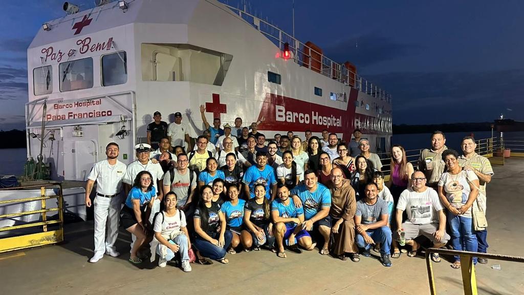 Barco Hospital Papa Francisco conclui 76ª expedição com mais de 4,5 mil atendimentos Barco Hospital Papa Francisco conclui 76ª expedição com mais de 4,5 mil atendimentos