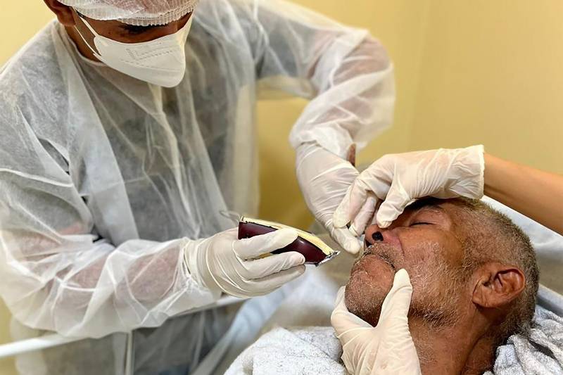 Hospital de Castelo dos Sonhos promove ação solidária para paciente em situação de vulnerabilidade social Hospital de Castelo dos Sonhos promove ação solidária para paciente em situação de vulnerabilidade social