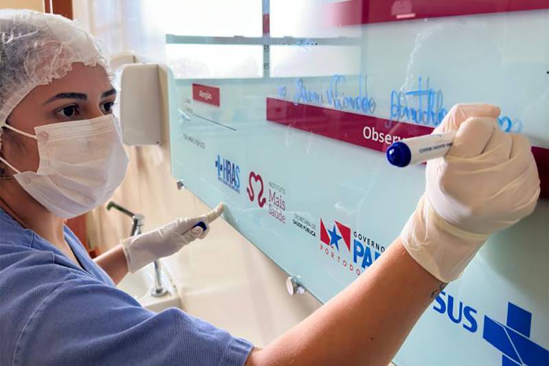 Hospital Abelardo Santos atinge a marca de quase 900 mil serviços em um ano Hospital Abelardo Santos atinge a marca de quase 900 mil serviços em um ano