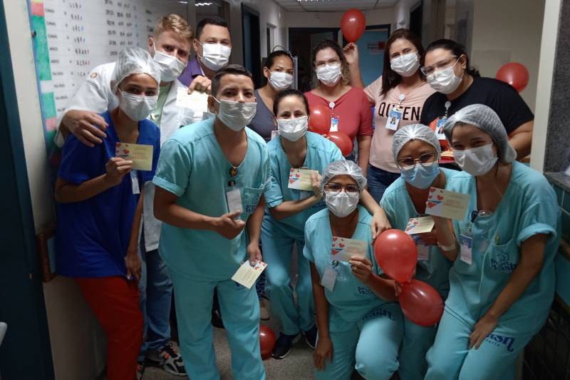 Regional de Marabá premia profissionais com melhor atendimento aos pacientes Regional de Marabá premia profissionais com melhor atendimento aos pacientes