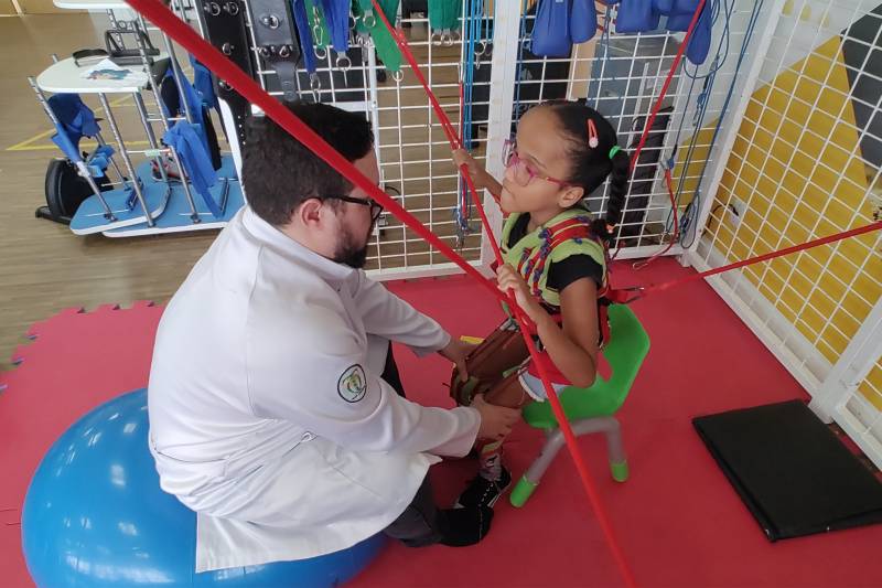 Protocolo ‘Pediasuit’ é aplicado na reabilitação de crianças no CIIR em Belém Protocolo ‘Pediasuit’ é aplicado na reabilitação de crianças no CIIR em Belém