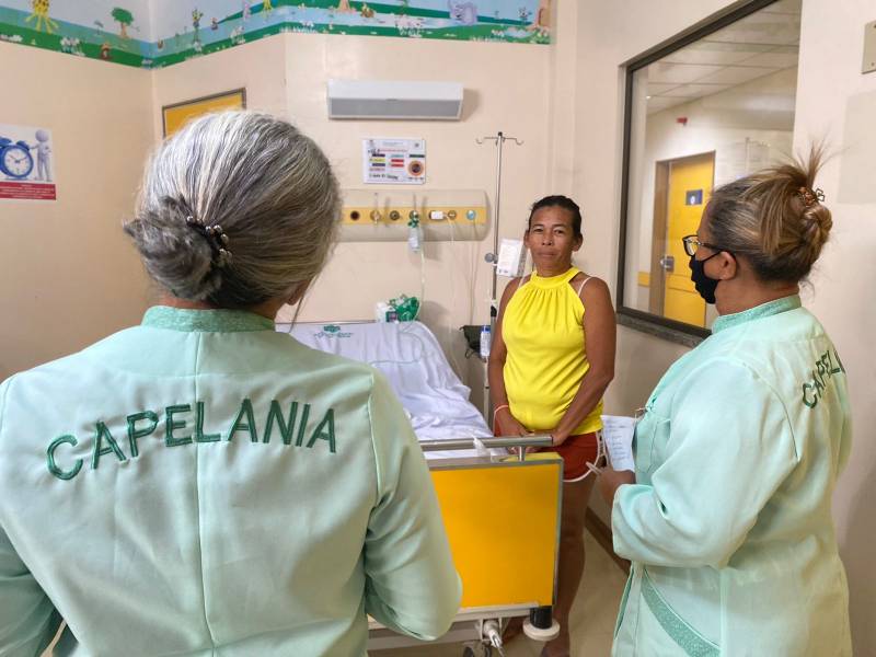 Hospital Geral de Tailândia garante assistência espiritual a pacientes internados Hospital Geral de Tailândia garante assistência espiritual a pacientes internados