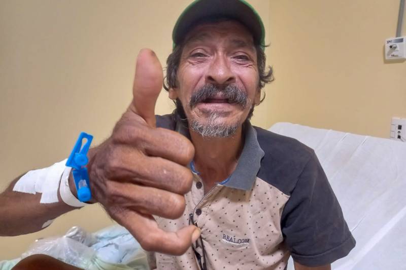 Hospital de Castelo de Sonhos ajuda paciente a reencontrar a família depois de 29 anos Hospital de Castelo de Sonhos ajuda paciente a reencontrar a família depois de 29 anos