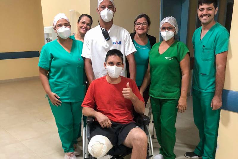 Tratamentos de trauma ortopédico vêm transformando a vida de paciente no Hospital de Castelo de Sonhos Tratamentos de trauma ortopédico vêm transformando a vida de paciente no Hospital de Castelo de Sonhos