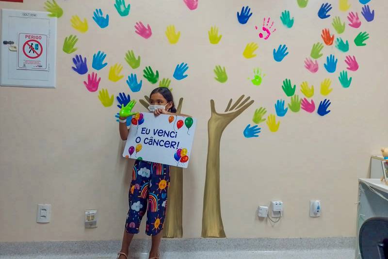 Hospital Oncológico Infantil celebra vitória dos pacientes com a ‘Árvore da Cura’ Hospital Oncológico Infantil celebra vitória dos pacientes com a ‘Árvore da Cura’