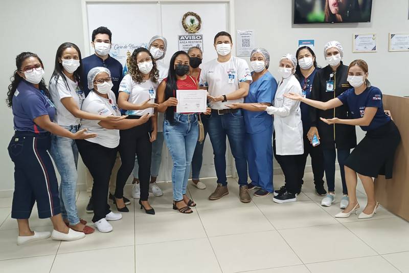 Paciente retorna à Policlínica de Tucuruí para expressar gratidão após transplante renal Paciente retorna à Policlínica de Tucuruí para expressar gratidão após transplante renal