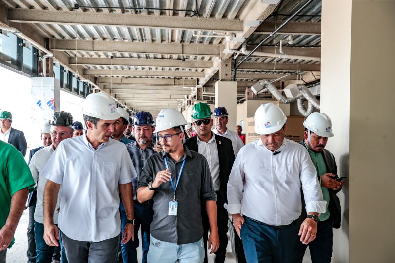 Obras do novo Hospital Pronto-Socorro da Augusto Montenegro atingem 92% Obras do novo Hospital Pronto-Socorro da Augusto Montenegro atingem 92%