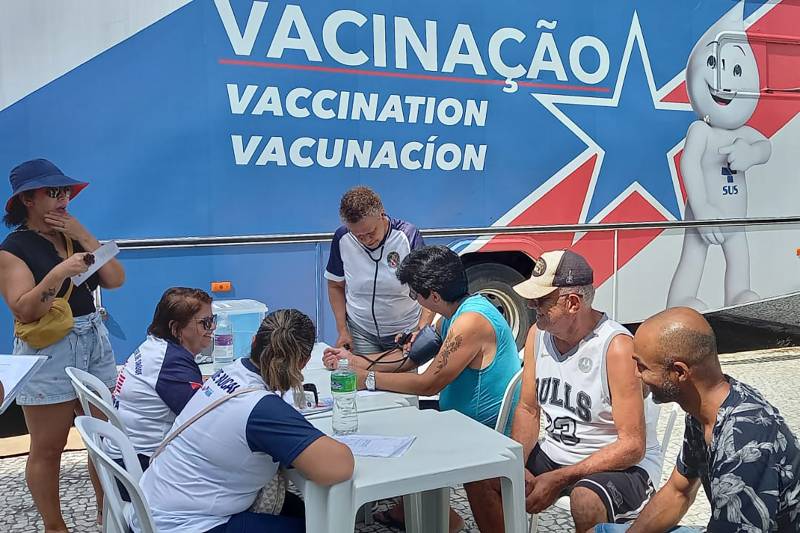 Sespa leva à Praça da República serviços e informação sobre saúde do homem Sespa leva à Praça da República serviços e informação sobre saúde do homem