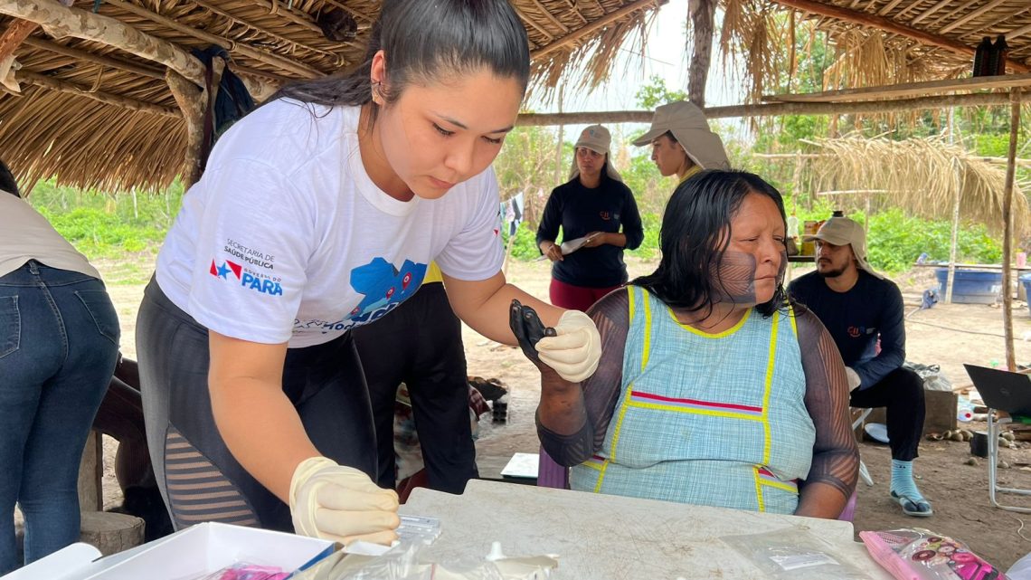 ‘Saúde por Todo o Pará nos Territórios Indígenas’ atende mais de 400 Xikrin do Cateté ‘Saúde por Todo o Pará nos Territórios Indígenas’ atende mais de 400 Xikrin do Cateté