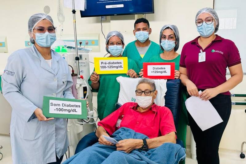 Em Breves, Hospital Regional do Marajó (HRPM) promove prevenção ao diabetes Em Breves, Hospital Regional do Marajó (HRPM) promove prevenção ao diabetes