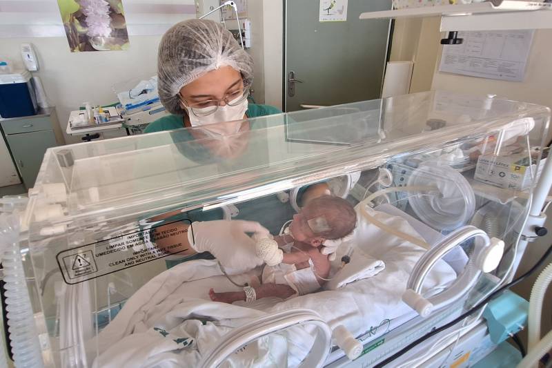 No Regional de Santarém, fisioterapia auxilia na recuperação dos bebês prematuros No Regional de Santarém, fisioterapia auxilia na recuperação dos bebês prematuros