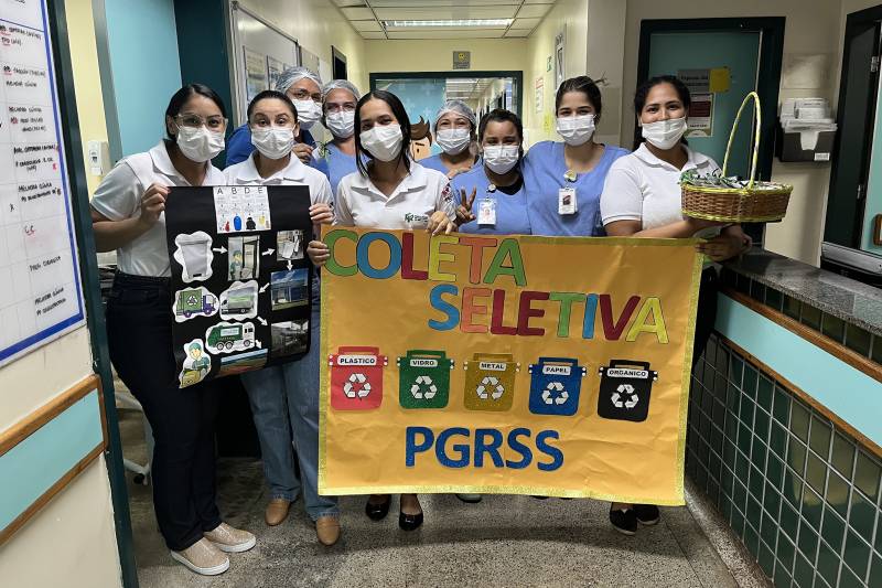 Em 2023, Regional de Marabá já coletou mais de 10 toneladas de material reciclado Em 2023, Regional de Marabá já coletou mais de 10 toneladas de material reciclado