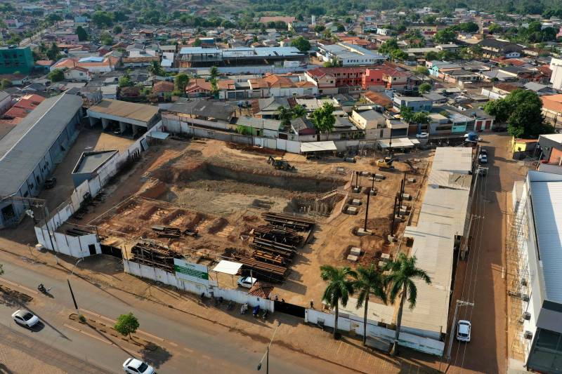Estado avança com as obras do Hospital Materno-Infantil de Altamira Estado avança com as obras do Hospital Materno-Infantil de Altamira