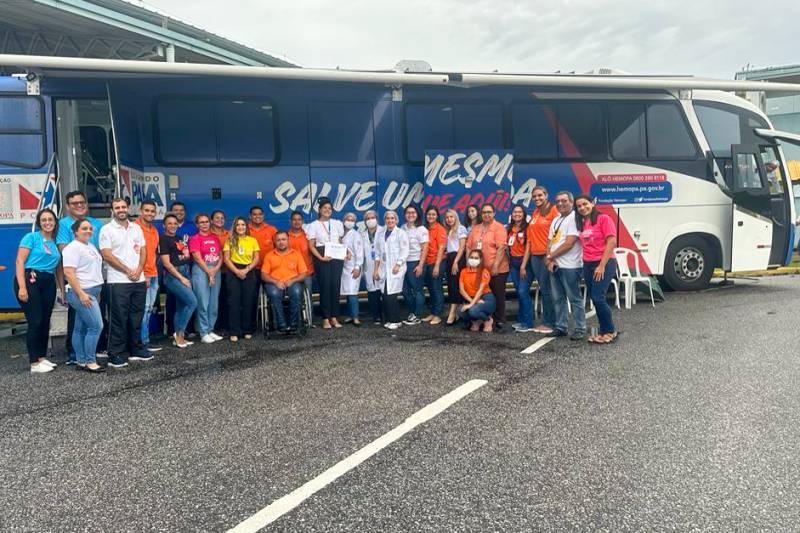 CIIR promove campanha de doação de sangue com Fundação Hemopa em Belém CIIR promove campanha de doação de sangue com Fundação Hemopa em Belém